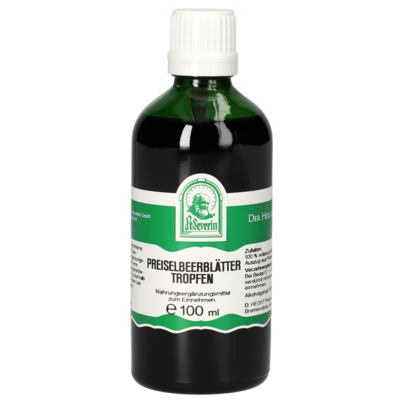 PREISELBEERBLÄTTER TROPFEN 100 ML, A-Nr.: 5471431 - 01