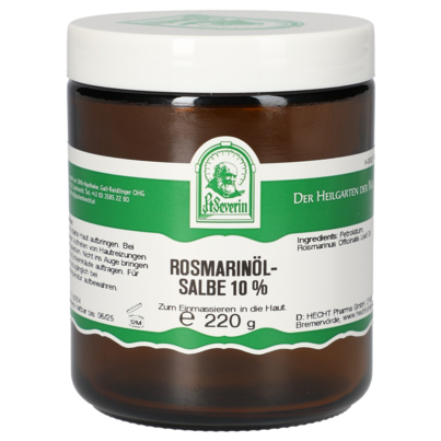 ROSMARINÖLSALBE 10% 220 G, A-Nr.: 5072493 - 01