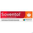 Soventol Hydrocortisonacetat Creme 0,25% 20g, A-Nr.: 5518701 - 02