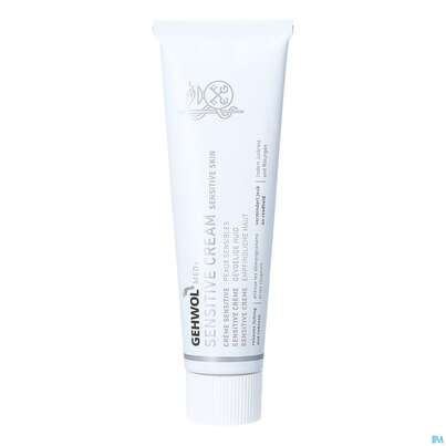 Sie sehen eine Packung Gehwol Med.sensitive Creme Nr.64143 75ml, Produktbild: 13 Gehwol Med.sensitive Creme Nr.64143 75ml, A-Nr.: 4792707 - 13