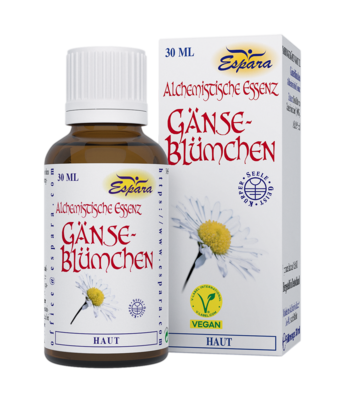 Sie sehen eine Packung Espara Gänseblümchen Alchemistische Essenz, Produktbild: 01 Espara Gänseblümchen Alchemistische Essenz, A-Nr.: 5571397 - 01
