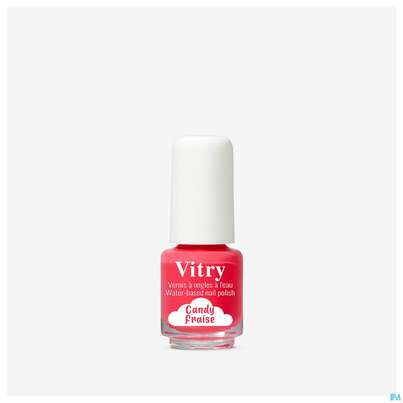 Sie sehen eine Packung Vitry Wasser-nagellack Candy Fraise 4ml, Produktbild: 05 Vitry Wasser-nagellack Candy Fraise 4ml, A-Nr.: 5820618 - 05