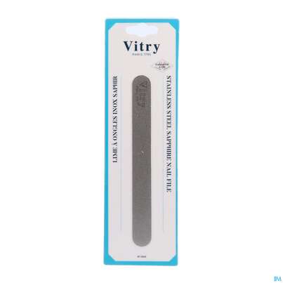 Sie sehen eine Packung Feile Vitry Saphir Nagel Inox 1064 1st, Produktbild: 02 Feile Vitry Saphir Nagel Inox 1064 1st, A-Nr.: 4870991 - 02