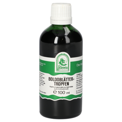Sie sehen eine Packung BOLDOBLÄTTER TROPFEN 100 ML, Produktbild: 01 BOLDOBLÄTTER TROPFEN 100 ML, A-Nr.: 4878461 - 01