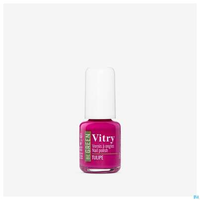 Sie sehen eine Packung Vitry Be Nagellack 100 Tulipe Vgree 6ml, Produktbild: 03 Vitry Be Nagellack 100 Tulipe Vgree 6ml, A-Nr.: 5455461 - 03