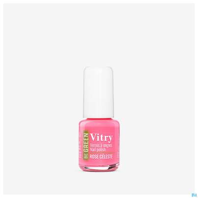 Sie sehen eine Packung Vitry Be Nagellack 104 Rose Cel Vgree 6ml, Produktbild: 03 Vitry Be Nagellack 104 Rose Cel Vgree 6ml, A-Nr.: 5455509 - 03