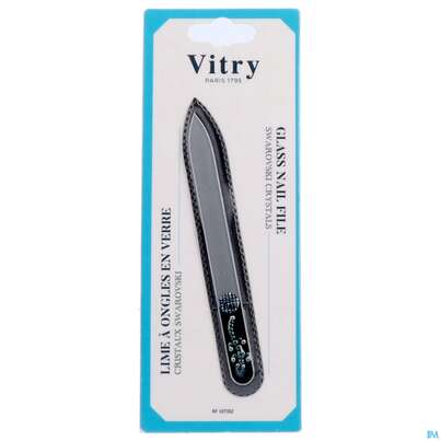 Sie sehen eine Packung Vitry Glasfeile Mit Swarovski Kristallen_9 1pc, Produktbild: 06 Vitry Glasfeile Mit Swarovski Kristallen_9 1pc, A-Nr.: 4627871 - 06