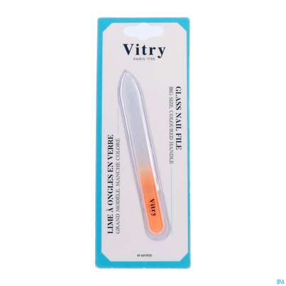 Sie sehen eine Packung Vitry Glasfeile_violett 1pc, Produktbild: 01 Vitry Glasfeile_violett 1pc, A-Nr.: 4627865 - 01