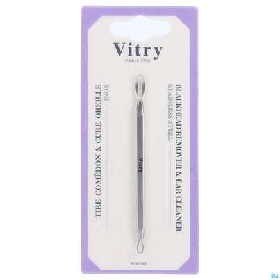 Sie sehen eine Packung Vitry Hautunreinheiten Entferner , Rostfrei 1pc, Produktbild: 03 Vitry Hautunreinheiten Entferner , Rostfrei 1pc, A-Nr.: 4627670 - 03