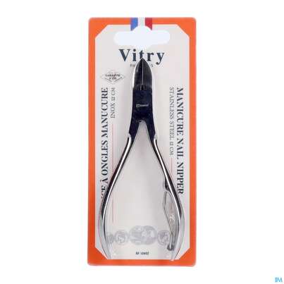 Sie sehen eine Packung Vitry Nagelzange Aus Rostfreiem Edelstahl 12 Cm 1pc, Produktbild: 02 Vitry Nagelzange Aus Rostfreiem Edelstahl 12 Cm 1pc, A-Nr.: 4627747 - 02