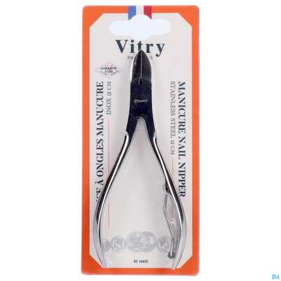 Sie sehen eine Packung Vitry Nagelzange Aus Rostfreiem Edelstahl 12 Cm 1pc, Produktbild: 03 Vitry Nagelzange Aus Rostfreiem Edelstahl 12 Cm 1pc, A-Nr.: 4627747 - 03