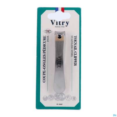 Sie sehen eine Packung Vitry Pediküre Nagelknipser 1pc, Produktbild: 02 Vitry Pediküre Nagelknipser 1pc, A-Nr.: 4633340 - 02