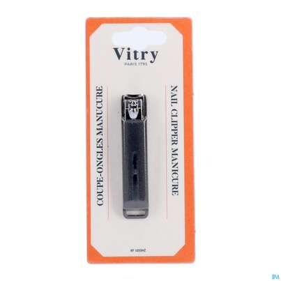 Sie sehen eine Packung Vitry Schwarzer Nagelknipser 1pc, Produktbild: 03 Vitry Schwarzer Nagelknipser 1pc, A-Nr.: 4633328 - 03