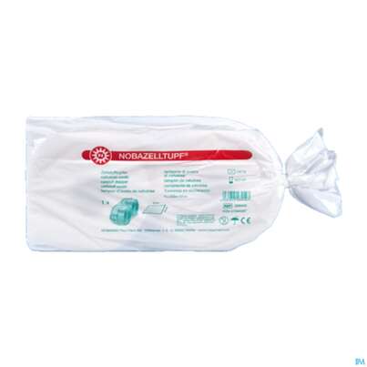 Sie sehen eine Packung Zellstofftupfer Noba 4x 5cm 2x500 1000st, Produktbild: 02 Zellstofftupfer Noba 4x 5cm 2x500 1000st, A-Nr.: 1679287 - 02