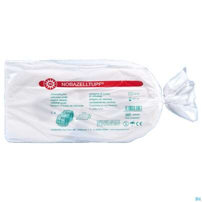 Sie sehen eine Packung Zellstofftupfer Noba 4x 5cm 2x500 1000st, Produktbild: 03 Zellstofftupfer Noba 4x 5cm 2x500 1000st, A-Nr.: 1679287 - 03