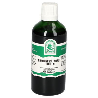 Sie sehen eine Packung BRENNNESSELKRAUT TROPFEN 100 ML, Produktbild: 01 BRENNNESSELKRAUT TROPFEN 100 ML, A-Nr.: 5902316 - 01