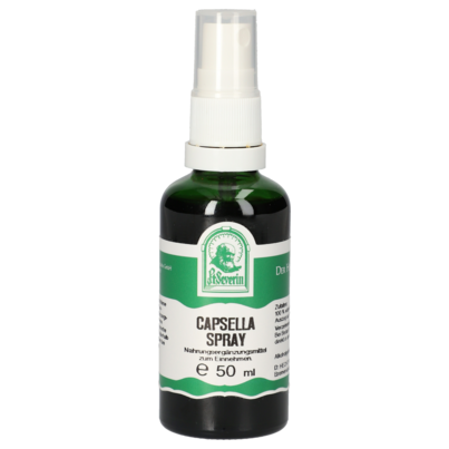 Sie sehen eine Packung CAPSELLA SPRAY 50 ML, Produktbild: 01 CAPSELLA SPRAY 50 ML, A-Nr.: 5778158 - 01