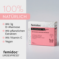 Sie sehen eine Packung femidoc® MANNOSE 3 g forte, Produktbild: 06 femidoc® MANNOSE 3 g forte, A-Nr.: 5972713 - 06