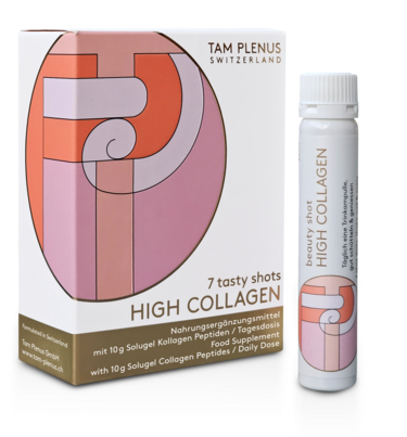 Sie sehen eine Packung High Collagen Shots, Produktbild: 01 High Collagen Shots, A-Nr.: 5990881 - 01