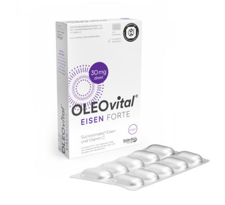 OLEOvital® Eisen Forte (Kapseln), A-Nr.: 4540265 - 02
