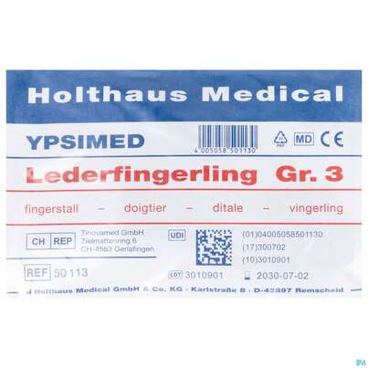 Fingerlinge Leder-ypsimed Gr 3 1st, A-Nr.: 5139688 - 06