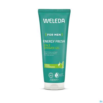 Weleda For Men 3in1 Shower Gel Energy Fresh 200ml, A-Nr.: 5740032 - 04