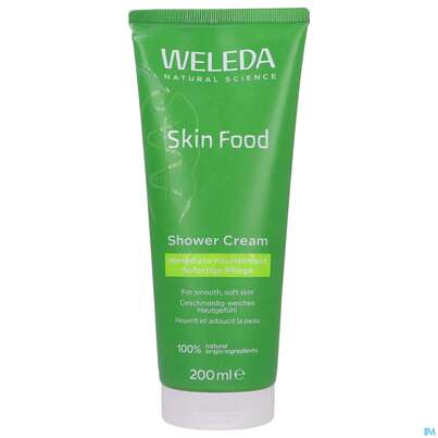 Sie sehen eine Packung Weleda Skin Food Shower Creme 200ml, Produktbild: 02 Weleda Skin Food Shower Creme 200ml, A-Nr.: 5954661 - 02