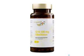 Coenzym Q10 Kapseln 100mg Vegan Ubichinon Vita World 100st, A-Nr.: 4836362 - 01