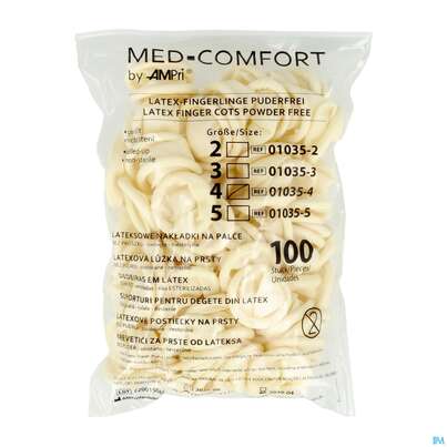 Fingerlinge Eurohelp Latex Kondom Gerollt Gr 4 100st, A-Nr.: 2370250 - 01