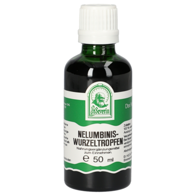 Sie sehen eine Packung NELUMBINISWURZEL TROPFEN 50 ML, Produktbild: 01 NELUMBINISWURZEL TROPFEN 50 ML, A-Nr.: 4485164 - 01