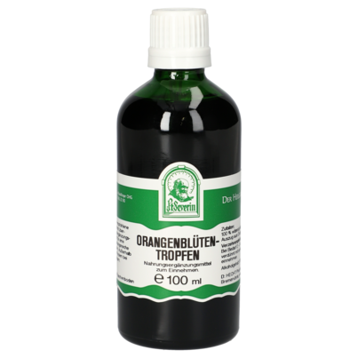 Sie sehen eine Packung ORANGENBLÜTEN TROPFEN 100 ML, Produktbild: 01 ORANGENBLÜTEN TROPFEN 100 ML, A-Nr.: 4402540 - 01
