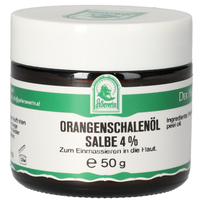 Sie sehen eine Packung ORANGENBLÜTENÖL SALBE 5% 50 G, Produktbild: 01 ORANGENBLÜTENÖL SALBE 5% 50 G, A-Nr.: 5340226 - 01
