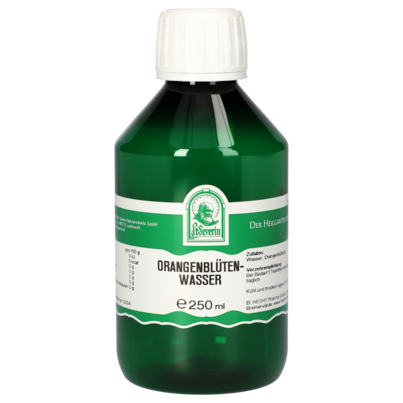 Sie sehen eine Packung ORANGENBLÜTEN WASSER 250 ML, Produktbild: 01 ORANGENBLÜTEN WASSER 250 ML, A-Nr.: 5061236 - 01