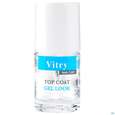 Sie sehen eine Packung Vitry Top Coat Gel Look 10ml, Produktbild: 02 Vitry Top Coat Gel Look 10ml, A-Nr.: 4628215 - 02