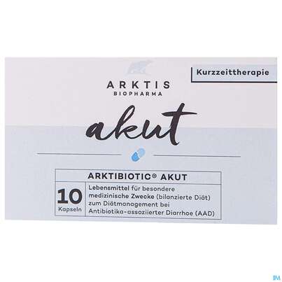 Sie sehen eine Packung Arktis Arktibiotic Kapseln Akut 30st, Produktbild: 03 Arktis Arktibiotic Kapseln Akut 30st, A-Nr.: 4750382 - 03