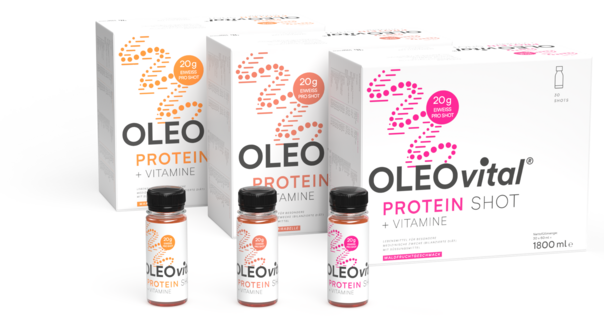 OLEOvital PROTEIN SHOT - Eiweißreicher Shot mit Vitaminen, A-Nr.: 5947106 - 01