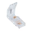 Sie sehen eine Packung APOfit Tablettenteiler transparent, Produktbild: 03 APOfit Tablettenteiler transparent, A-Nr.: 4349308 - 03