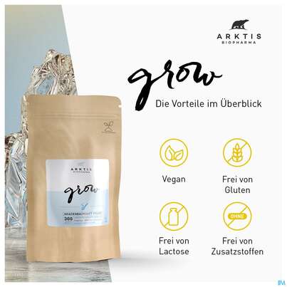 Akazienfaser Pulver Arktis Grow Nf 300g, A-Nr.: 5713905 - 06