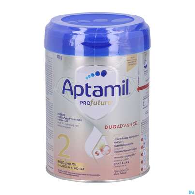 Sie sehen eine Packung Aptamil Milch-fertignahrung Profutura 2 800g, Produktbild: 01 Aptamil Milch-fertignahrung Profutura 2 800g, A-Nr.: 4351446 - 01