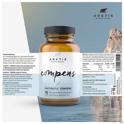 Arktis Arktibiotic Pulver Compens 90g, A-Nr.: 4750347 - 06