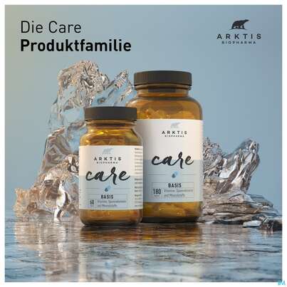 Sie sehen eine Packung Arktis Kapseln Basis Care 180st, Produktbild: 06 Arktis Kapseln Basis Care 180st, A-Nr.: 4750548 - 06