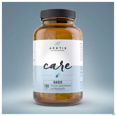Sie sehen eine Packung Arktis Kapseln Basis Care 180st, Produktbild: 07 Arktis Kapseln Basis Care 180st, A-Nr.: 4750548 - 07