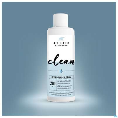 Sie sehen eine Packung Colostrum Waschlotion Arktis Clean 200ml, Produktbild: 08 Colostrum Waschlotion Arktis Clean 200ml, A-Nr.: 4750904 - 08