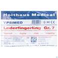 Sie sehen eine Packung Fingerlinge Leder-ypsimed Gr 7 1st, Produktbild: 02 Fingerlinge Leder-ypsimed Gr 7 1st, A-Nr.: 5139725 - 02