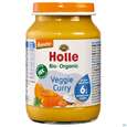 Sie sehen eine Packung Holle Bio/demeter Glaeschen Veggie Curry 190g, Produktbild: 01 Holle Bio/demeter Glaeschen Veggie Curry 190g, A-Nr.: 5070985 - 01