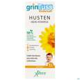 Sie sehen eine Packung Hustensaft Aboca Grintuss Kinder Ab 1jahr 180g, Produktbild: 01 Hustensaft Aboca Grintuss Kinder Ab 1jahr 180g, A-Nr.: 5817510 - 01