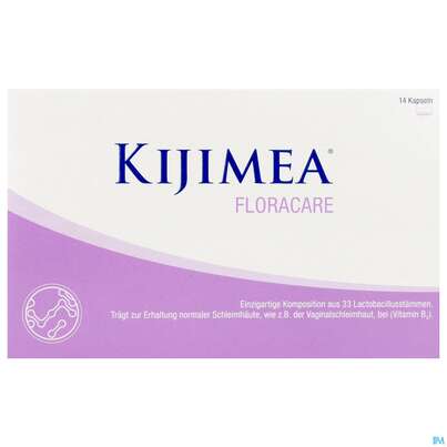 Sie sehen eine Packung Kijimea Kapseln Floracare 14st, Produktbild: 01 Kijimea Kapseln Floracare 14st, A-Nr.: 5950864 - 01