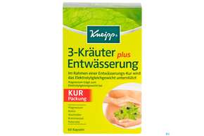 Kneipp 3-kraeuter Entwaesserung Plus 60st, A-Nr.: 3577898 - 01