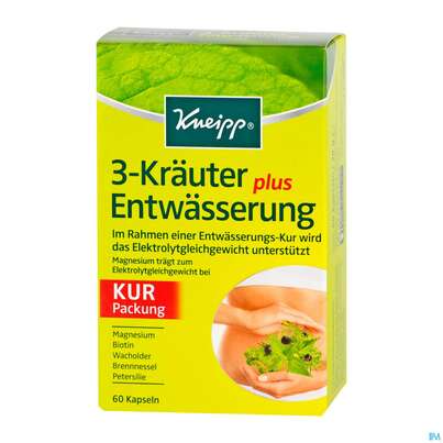 Kneipp 3-kraeuter Entwaesserung Plus 60st, A-Nr.: 3577898 - 02
