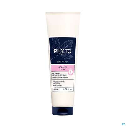 Sie sehen eine Packung Phyto Curls/definition Gel-cream Day 1 150ml, Produktbild: 02 Phyto Curls/definition Gel-cream Day 1 150ml, A-Nr.: 5932085 - 02
